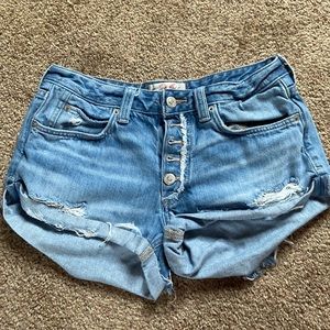 FREE PEOPLE size 26 jean shorts